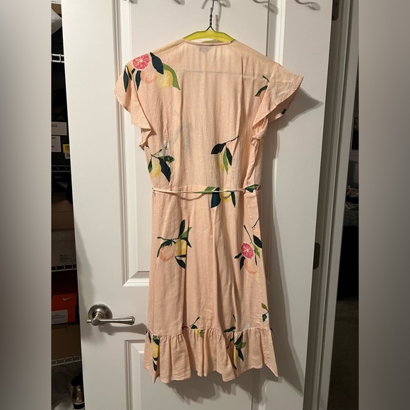 Rails wrap dress. Peach. Size small. - Picture 2 of 3